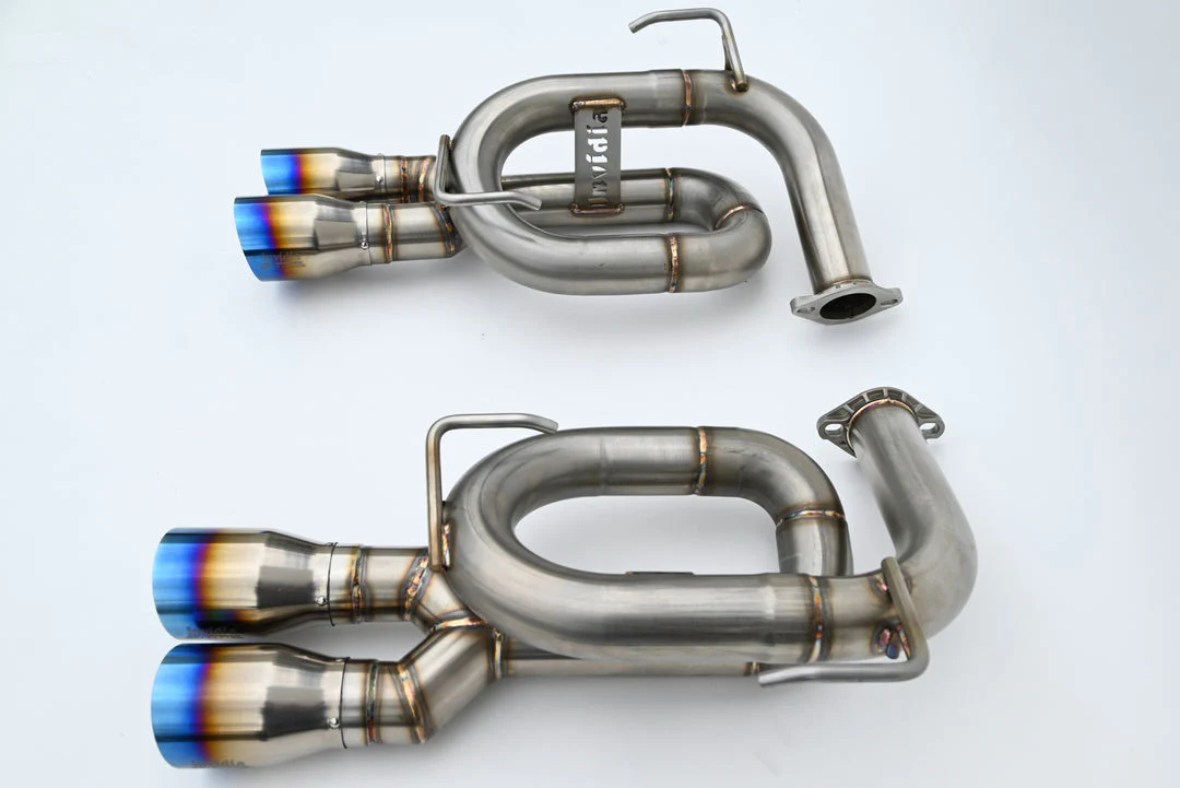 Invidia Twin Loop 3.5in Axle-Back Exhaust - 2022+ Subaru WRX - Image 5