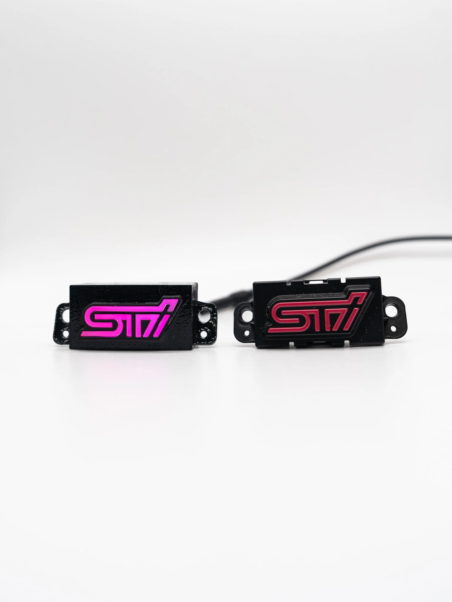 Lit Logos RGB STI Shifter Trim Badge - 2015-2021 Subaru STI - Image 11