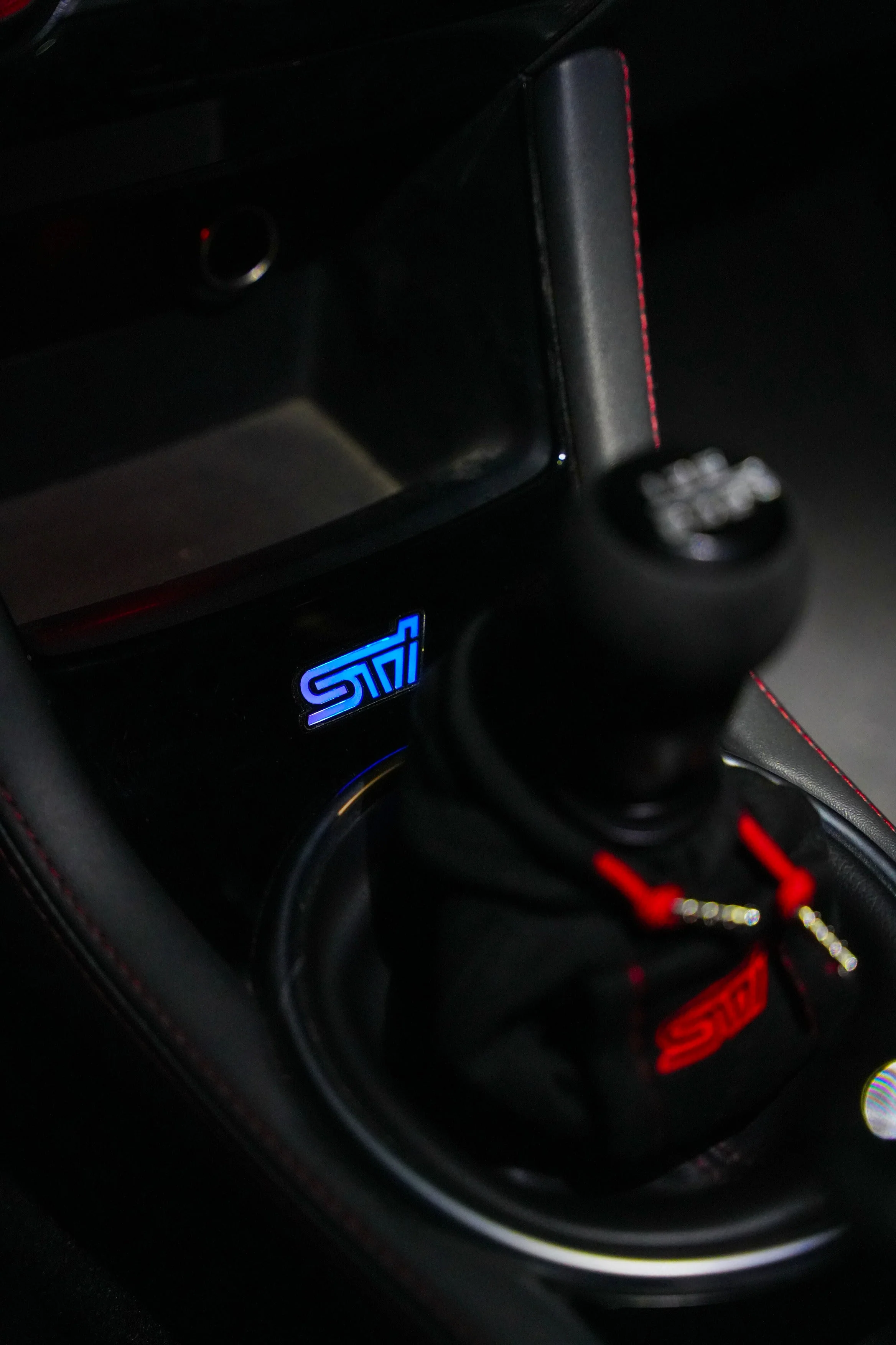 Lit Logos RGB STI Shifter Trim Badge - 2015-2021 Subaru STI - Image 3