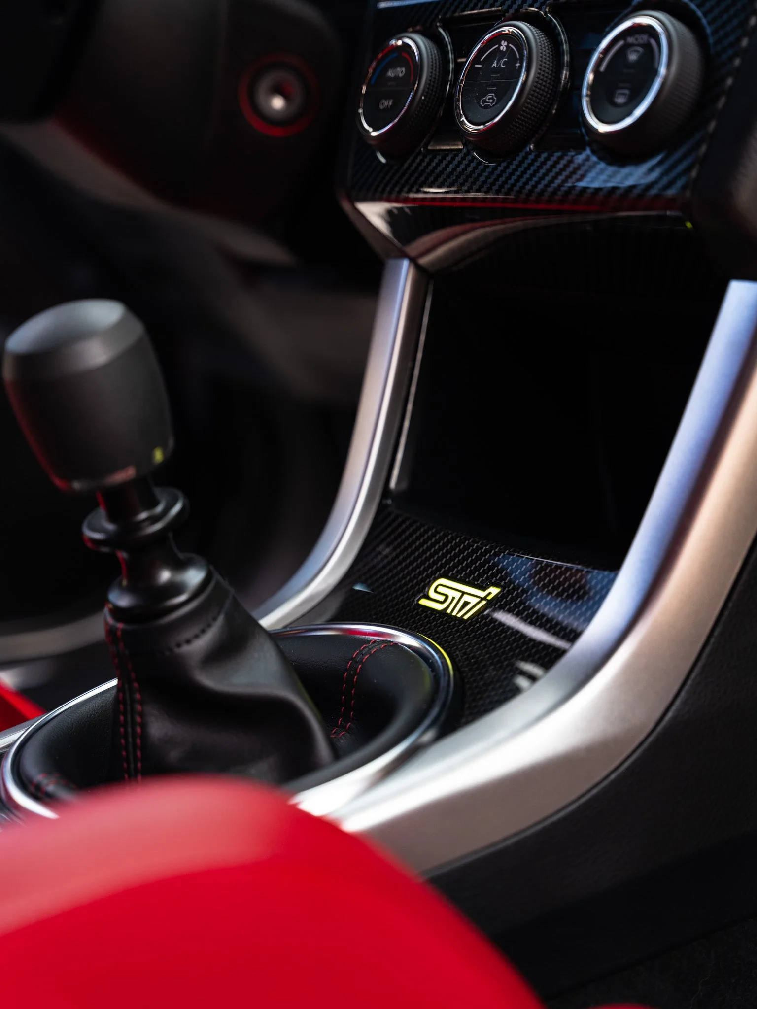 Lit Logos RGB STI Shifter Trim Badge - 2015-2021 Subaru STI - Image 8
