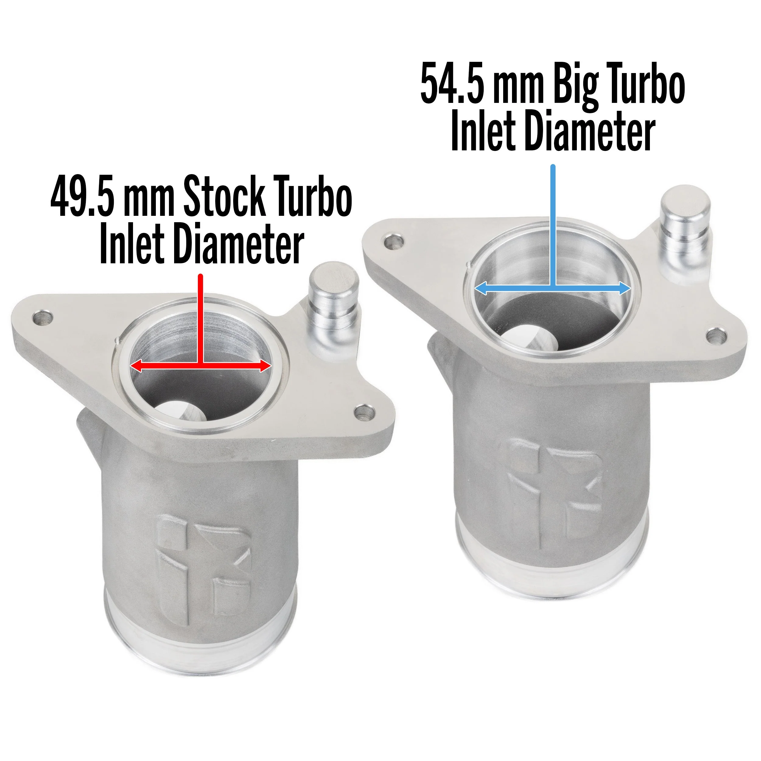 OVERTAKE Aluminum BIG TURBO Inlet - 2022+ Subaru WRX