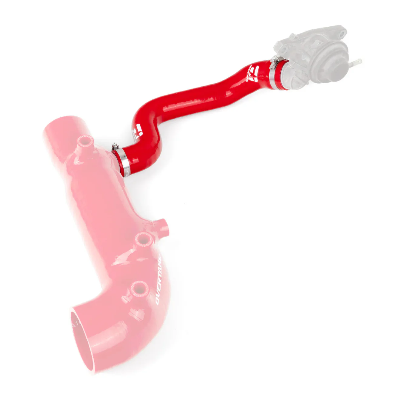 OVERTAKE Bypass Valve Recirculation Hose - 2015-2021 Subaru STI - Image 4