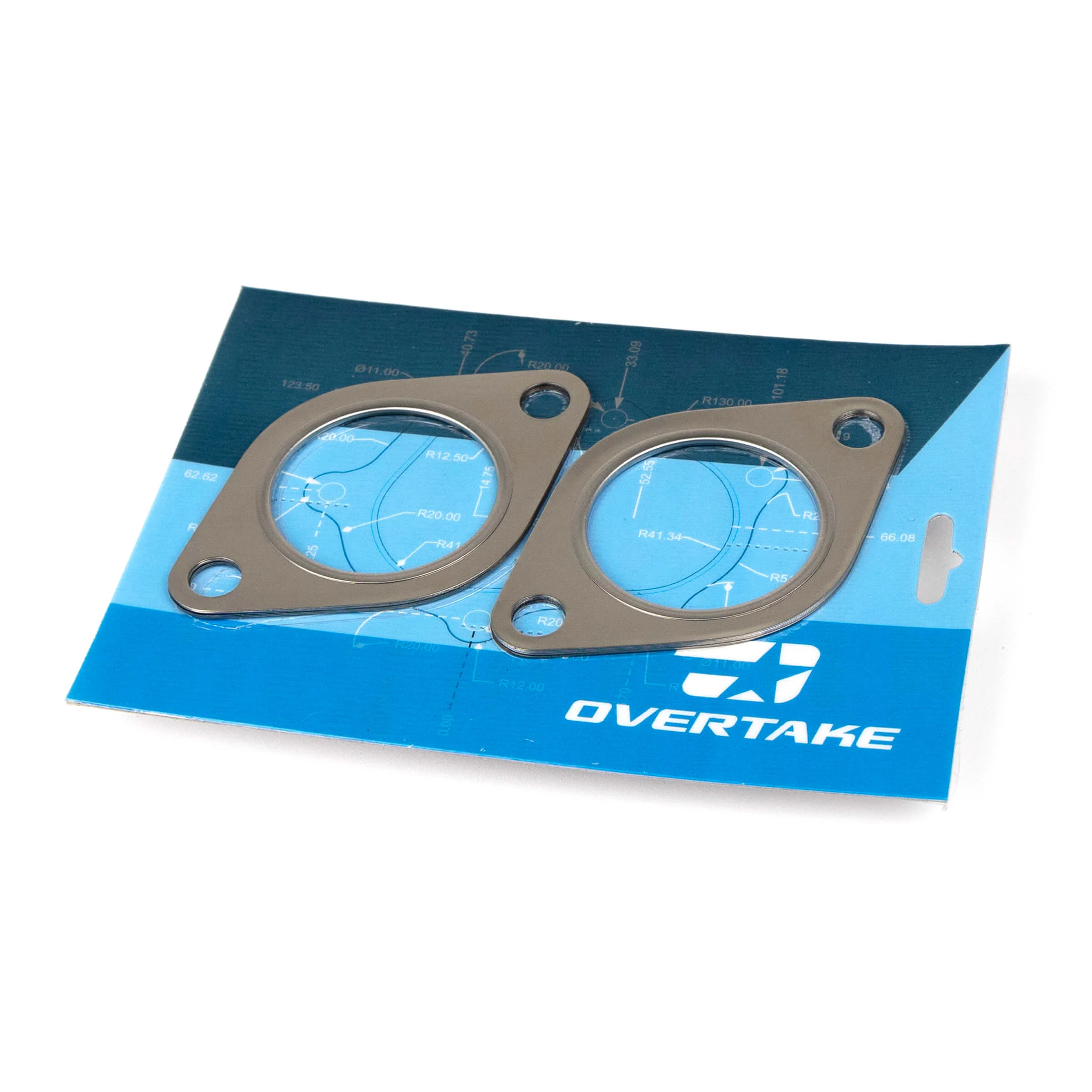 OVERTAKE Exhaust Manifold to Crosspipe Gasket Set - 2015-2021 Subaru STI