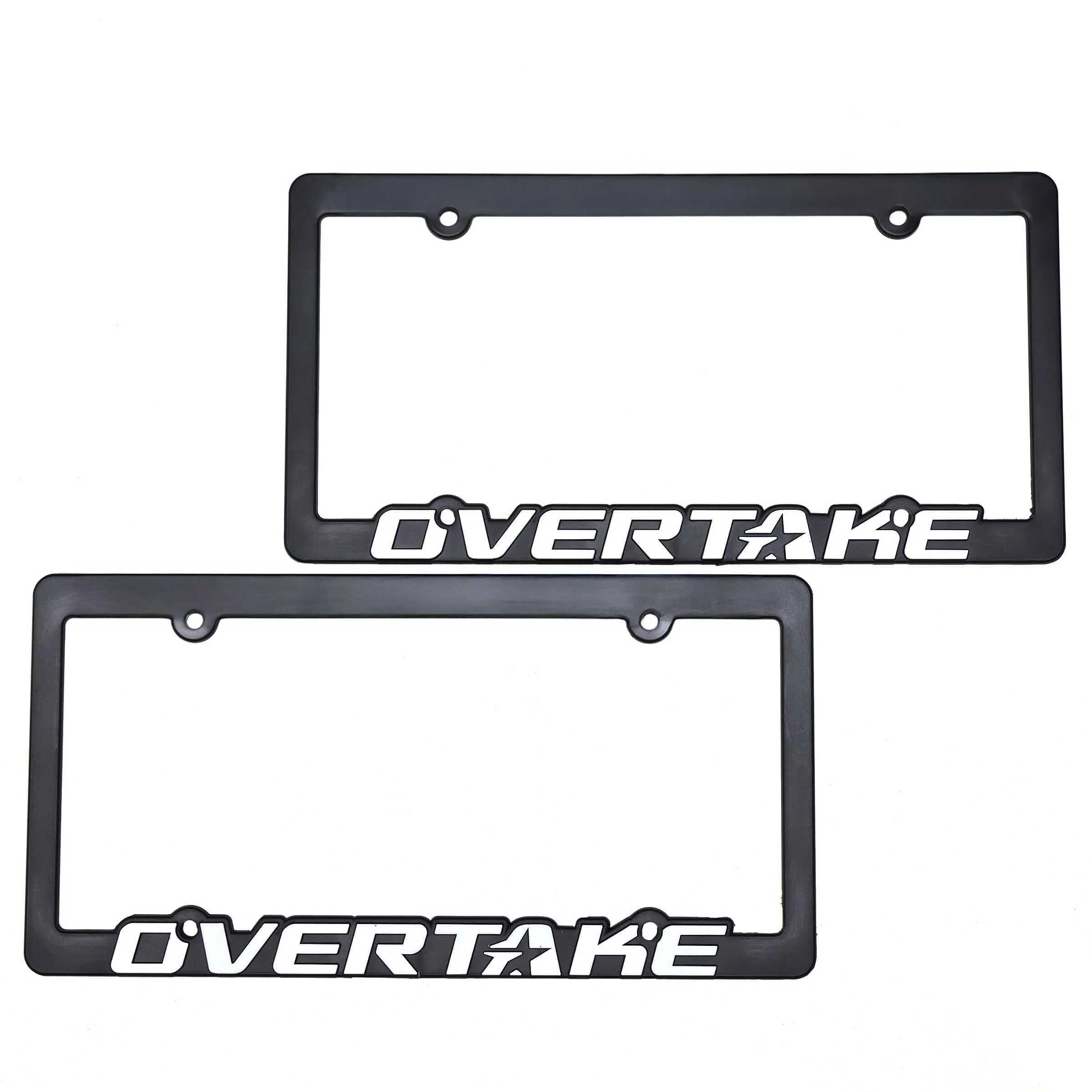 OVERTAKE License Plate Frames - Plastic - Image 3