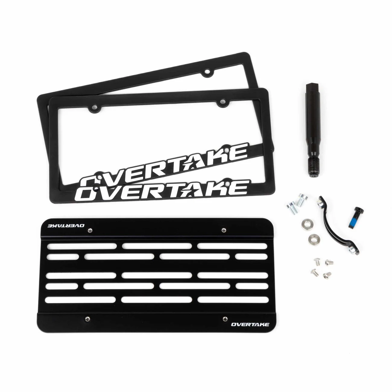 Overtake MaxxAdjust License Plate Relocation Kit - 2013+ BRZ / FRS / 86 / 18-22+ Subaru WRX - Image 2