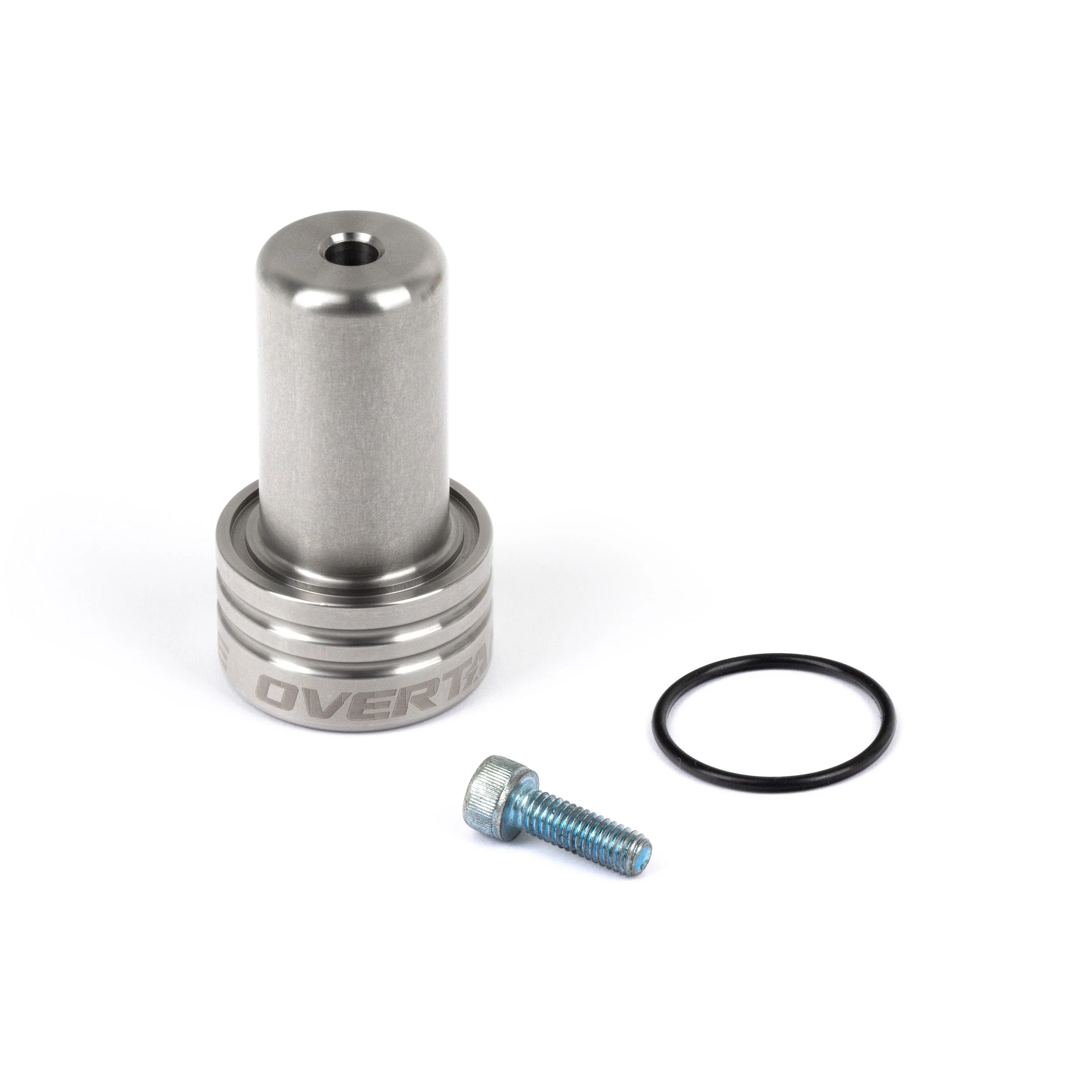 OVERTAKE ModKnob Shift Knob Base Only (Replacement Kit) - Raw Stainless Steel