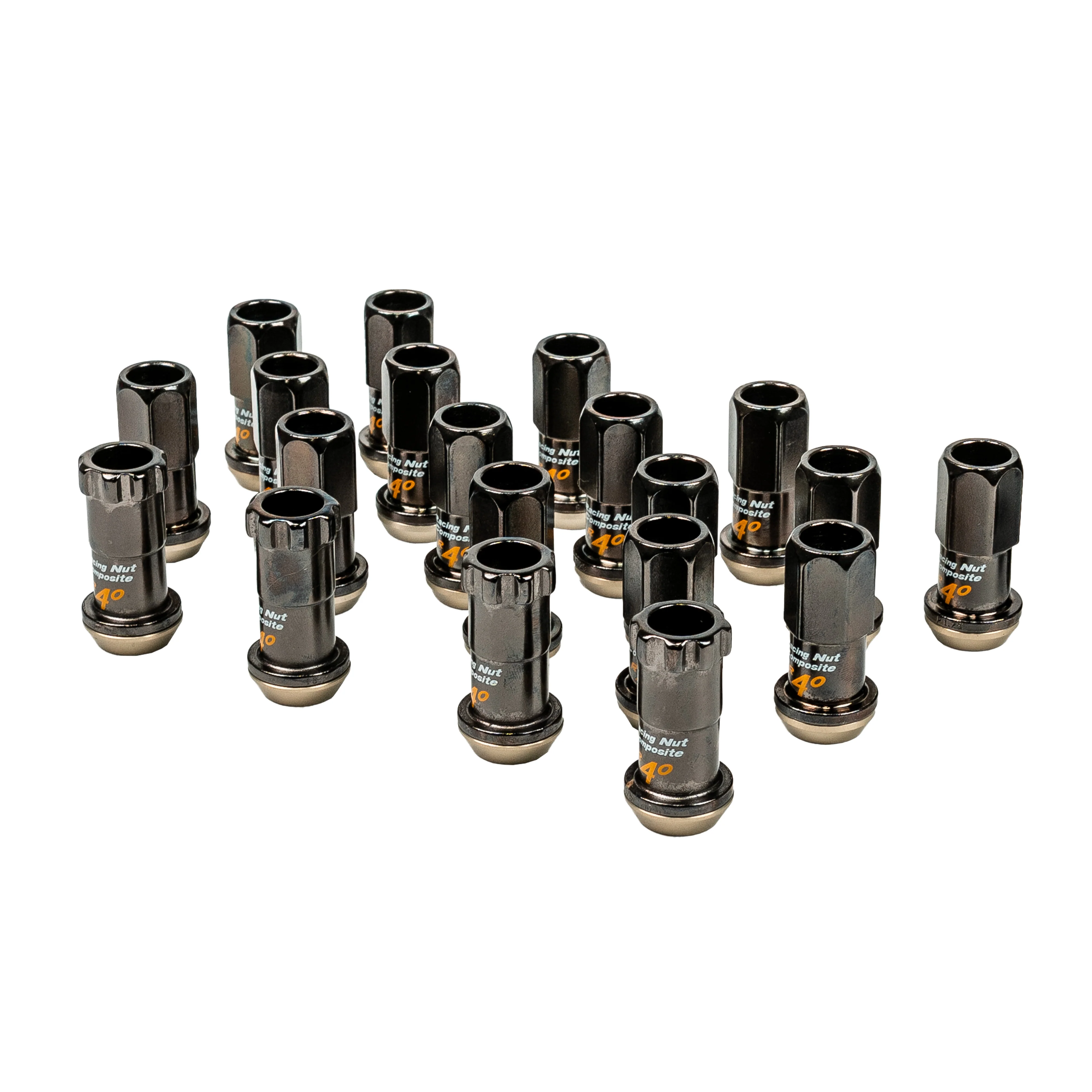 Project Kics R40 Premium 12x1.25 Black Lug Nuts (16+4 Locks) - Scion FR-S / Toyota 86 / GR86 / Subaru BRZ / WRX / STI - Image 6