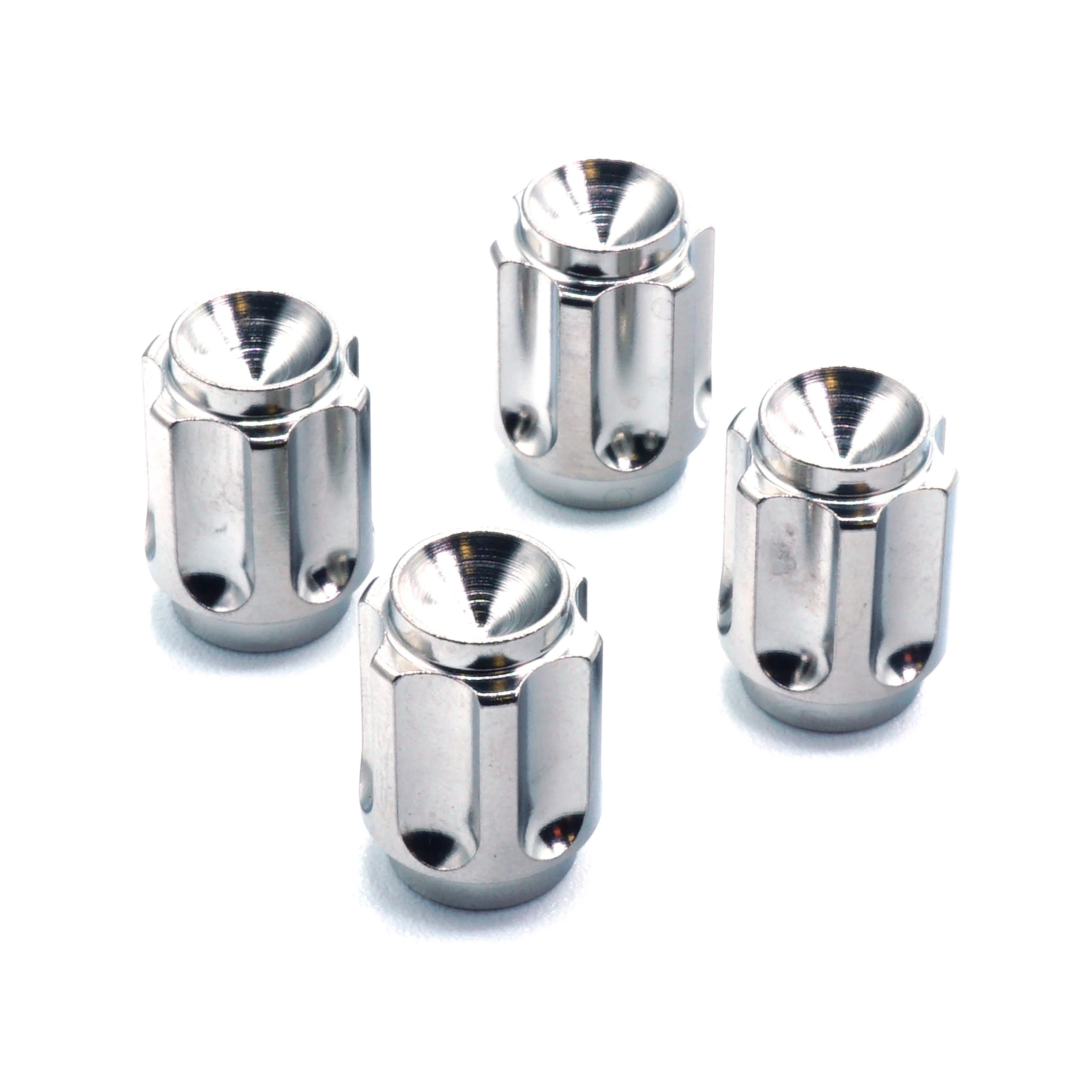 Fast Turn Fittings Dress Up Bolts Gear Titanium Valve Stem Caps - Set of 4 - Image 10