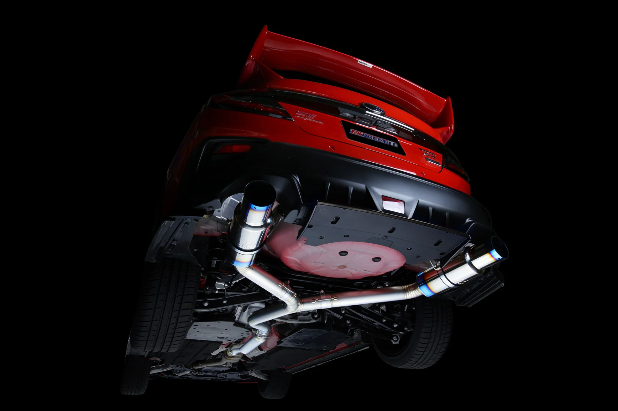 TOMEi Full Titanium Muffler Expreme Ti Type-D Dual Exit Catback Exhaust - 2022+ Subaru WRX - Image 4