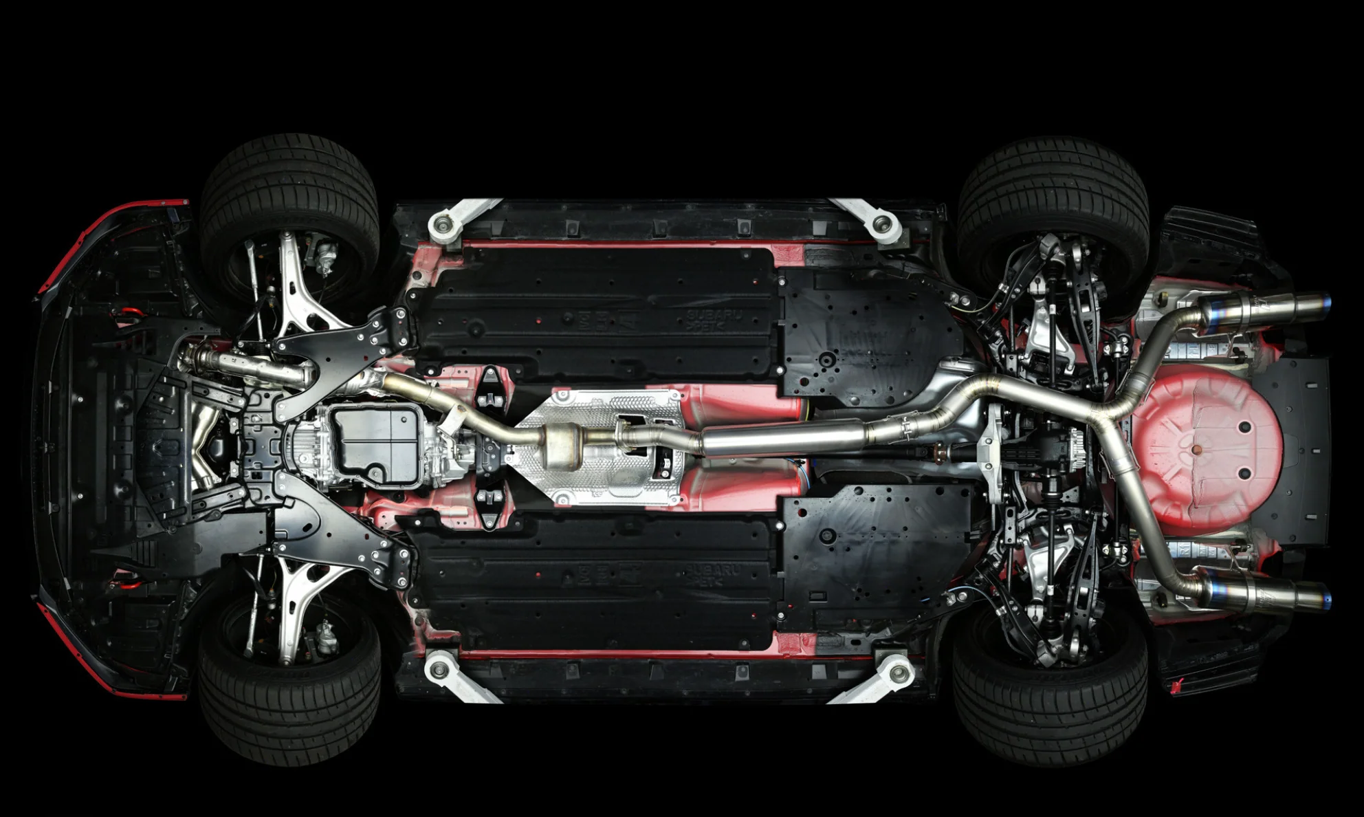 TOMEi Full Titanium Muffler Expreme Ti Type-D Dual Exit Catback Exhaust - 2022+ Subaru WRX - Image 6