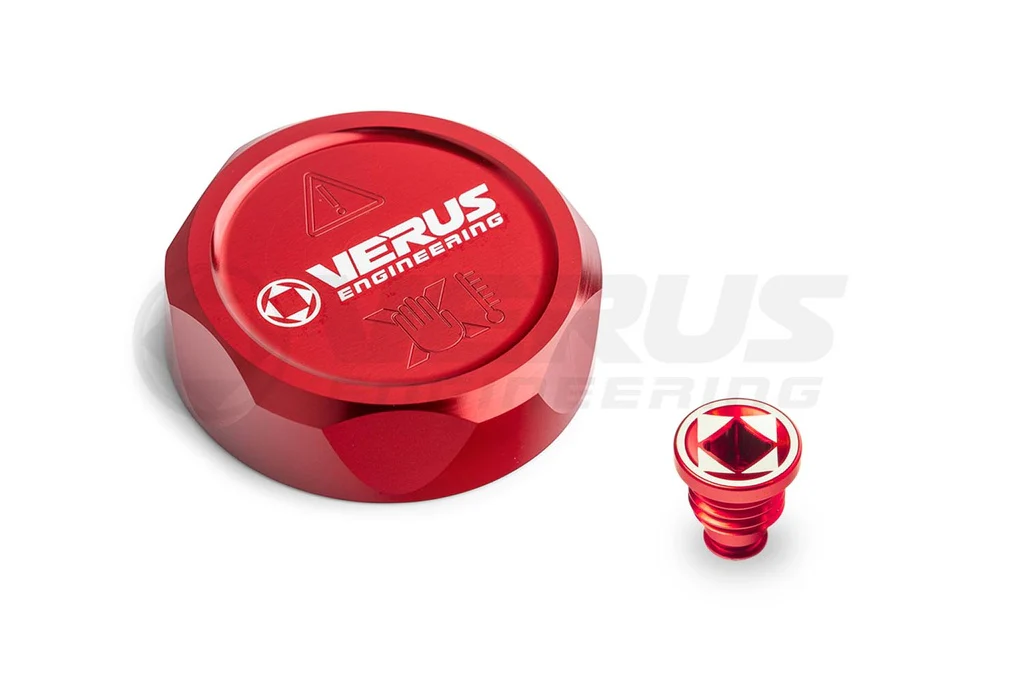 Verus Engineering Coolant Cap Cover and Coolant Bleed Screw - 2023+ Toyota GR Corolla - Image 3