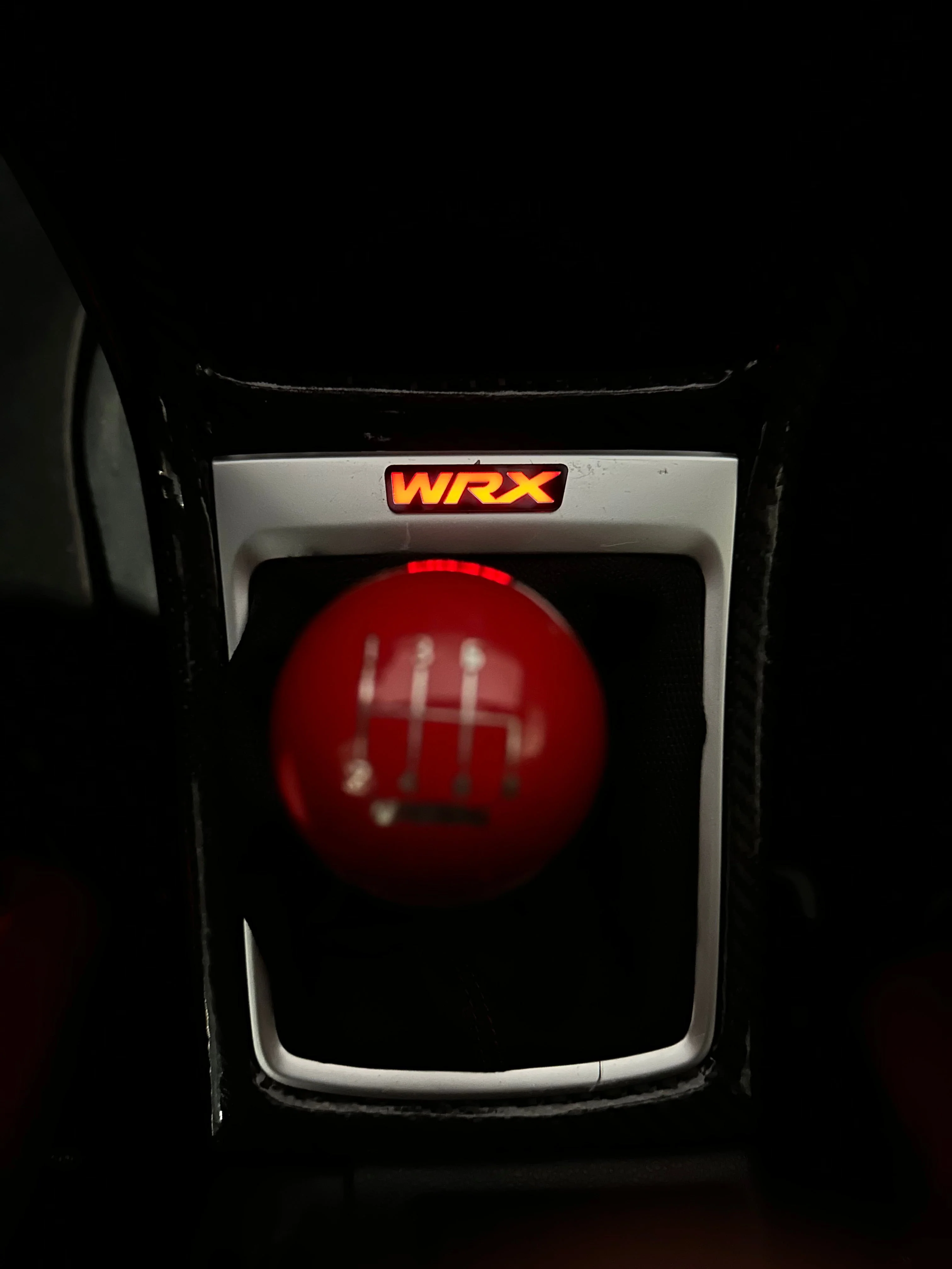 Lit Logos WRX Shifter Trim Badge | 2015-2021 WRX - Image 5