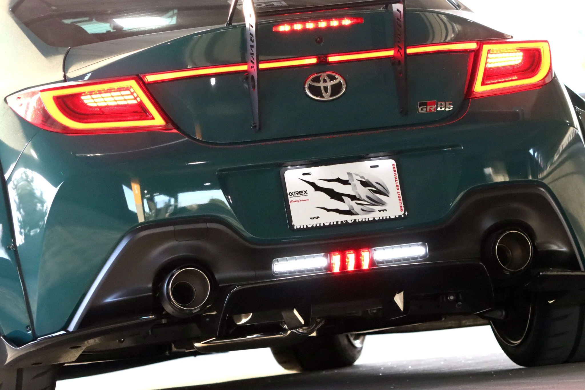 Alpharex LUXX-Series LED Trunk Vivid Red - 2022+ Toyota GR86 / Subaru BRZ - Image 3